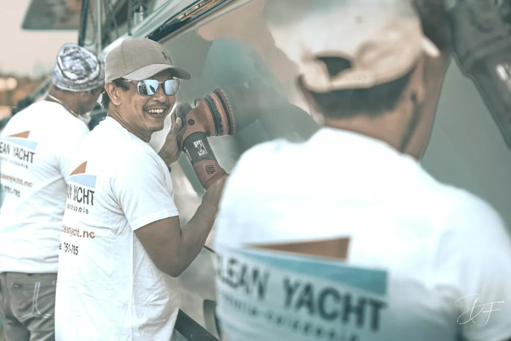 Nettoyage et rénovation de bateaux par Clean Yacht en Nouvelle-Calédonie