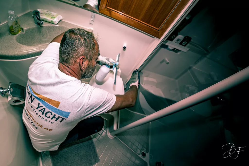 Nettoyage et rénovation de bateaux par Clean Yacht en Nouvelle-Calédonie